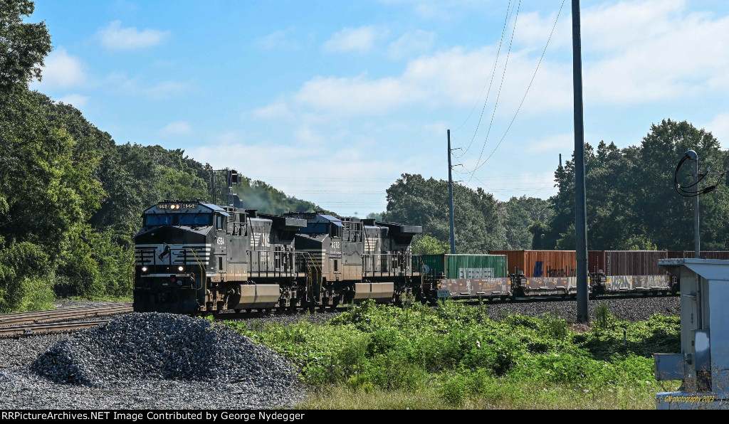 NS at the Beaumont junction, coming from Charleston SC